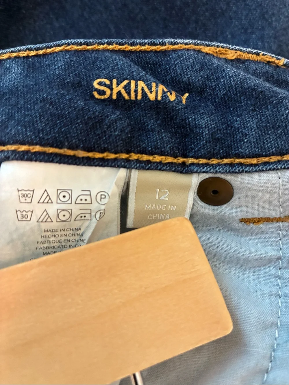 Michael Kors Dark Wash Blue Jean Stretch Jeggings